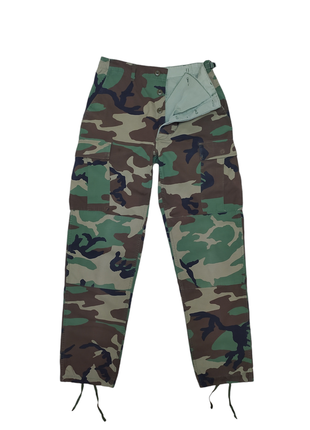 Брюки тактические us combat bdu woodland (s)