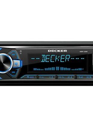 Автомагнітола decker mdr-122 bt dsp bluetooth
