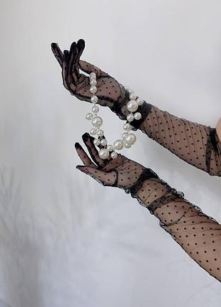 Стильные перчатки в 2 цветах для ваших фотосессий ♥️запрашивайте наличие перед заказом!❤️