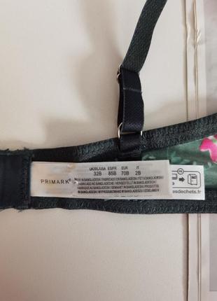 Брендовый бюстгальтер на тонком поролоне размера 70в