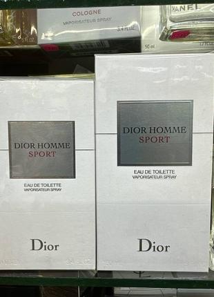Dior homme sport туалетна вода 100мл