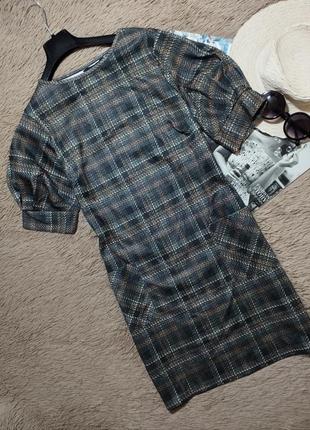 Хорошее платье с карманами и рукавами-фонариками/платье/сарафан