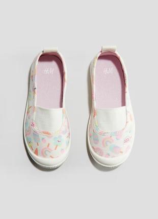 Мокасины кеды туфлы босоножки для девочки оригинал h&m