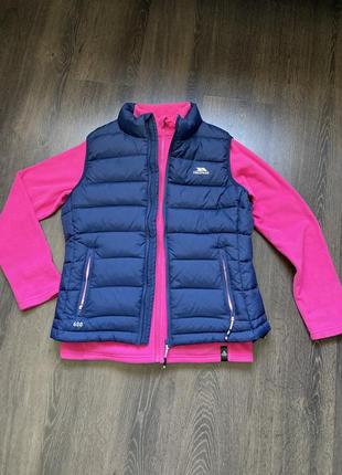Жилетка пухова безрукавка trespass women's corrina жіноча /size m