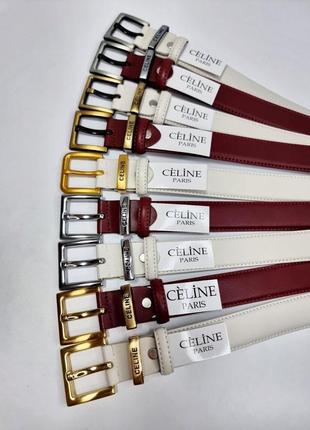 Ремень женский кожаный celine