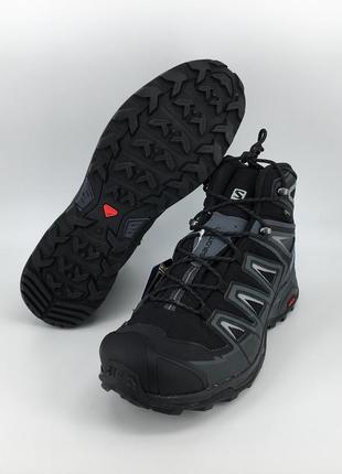 Мужские кожаные ботинки берцы salomon x ultra 3#x 46 2/3 оригинал