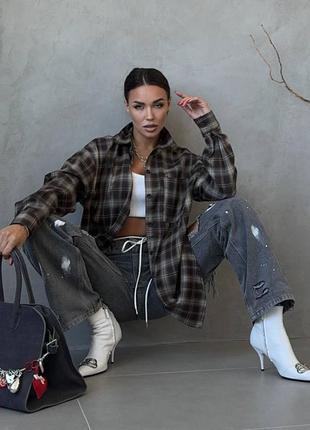 Рубашка в стиле balenciaga