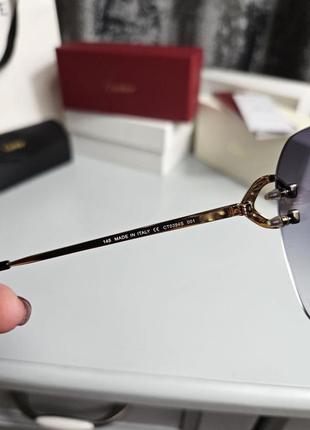 Очки в стиле cartier