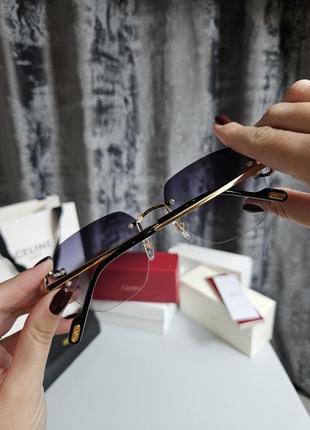 Очки в стиле cartier