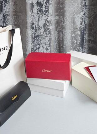 Очки в стиле cartier