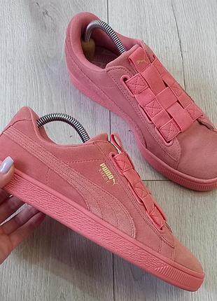 Кроссовки puma suede. оригинал. 38,5р