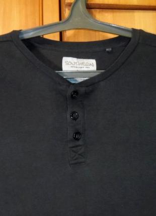 Мужской лонгслив southern футболка с длинным рукавом 100% коттон