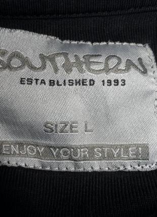 Мужской лонгслив southern футболка с длинным рукавом 100% коттон