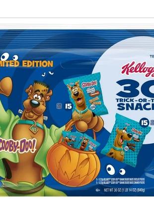 Крекер kellogg's halloween scooby doo! trick or treat 30s 840g