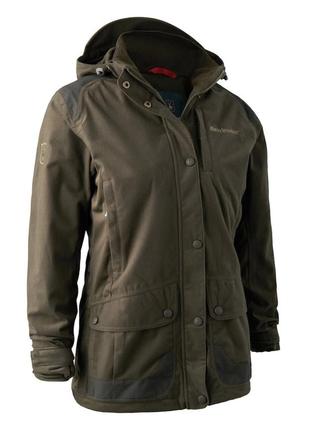 Куртка парка bm casuals женская р.48 хаки легкая