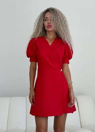 Платье платье базовое цвет: черный, красный, белый