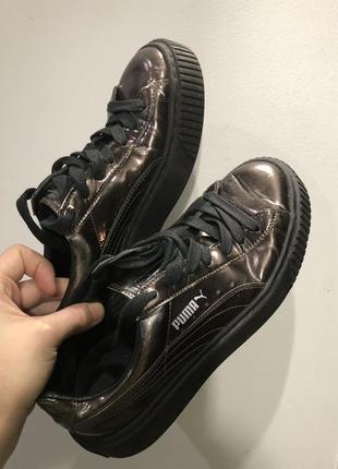 Кеды puma bronze