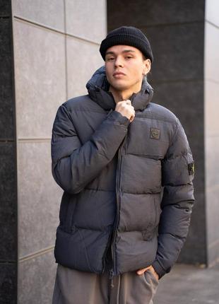 Чоловіча зимова куртка stone island