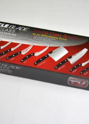 Набор профессиональных кухонных ножей miracle blade 13 в 18 фото