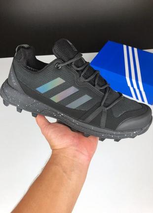 Зимние мужские кроссовки adidas terrex winter black адидас черного цвета термо