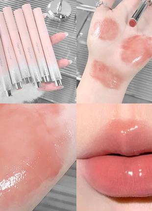 Мармеладный блеск-помада для губ gege bear solid lip gloss, №01