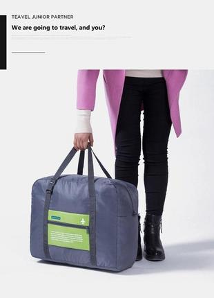 Жіноча міська сумка travel. непромокальна сумка з плащової тканини. стильна сумка. спортивна сумка.2 фото