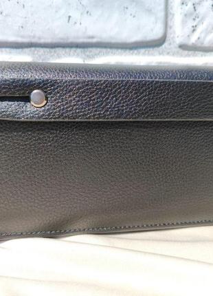 Стильное кожаное портмоне wallet (lexus). удобный и вместительный кошелек.5 фото