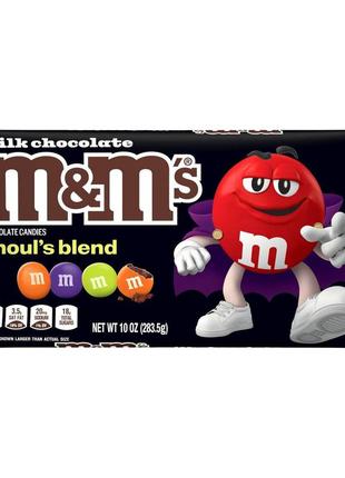 Драже m&m´s milk chocolate ghoul's blend halloween 283g
