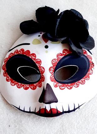 Карнавальна маска santa muerte 20 х 20 см.