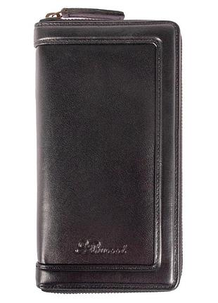 Портмоне дорожнє ashwood tw01 black (чорний)