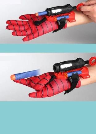 Бластер человека - паука spyoaidoll стреляющий резиновыми пулями7 фото