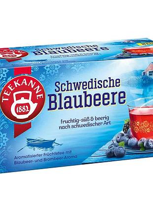 Чай teekanne schwedische blaubeere 20s 45g