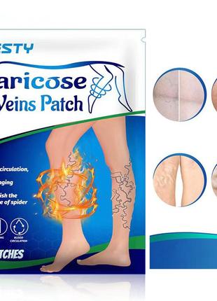 Пластир від варикозу тромбозу та васкуліту varicose veins patch 8 шт1 фото