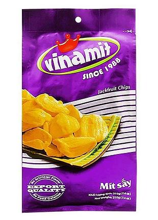 Джекфрут сушеный vinamit jackfruit сhip 210g