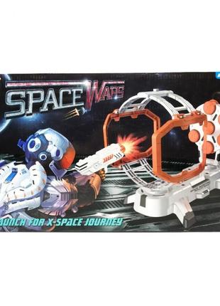 Тир набір ігровий space wars bld toys "стрільба з бластера по гравіну з мішенями" b32295 фото