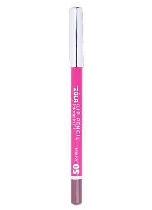 Zola карандаш для губ lip pencil 05 mauve