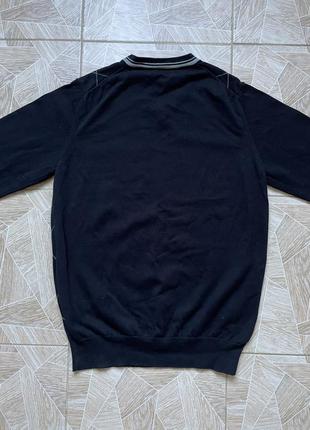 Свитер vintage 90s polo ralph lauren rhombus knitted sweater black4 фото