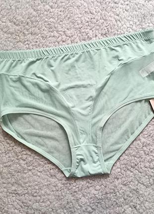 Жіночі трусики батал, трусики великий розмір, імітація стрінгів.