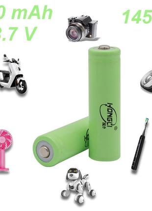 Акумулятор hongli 14500 li-ion 3.7v 500mah