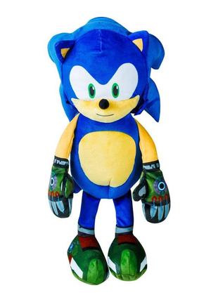 Рюкзак-игрушка sonic prime, мягкий – соник 42 см