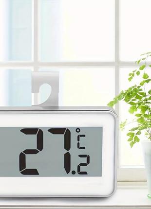 2 x термометр для холодильника, цифровий термометр для холодильника, цифровий...