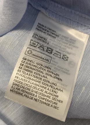 Сорочка лляна h&m р. s/36/8 (підійде також на р. m/38/10).8 фото