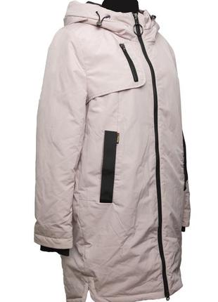 Olanmear куртка демісезонна oversize6 фото