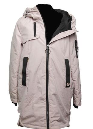Olanmear куртка демісезонна oversize4 фото