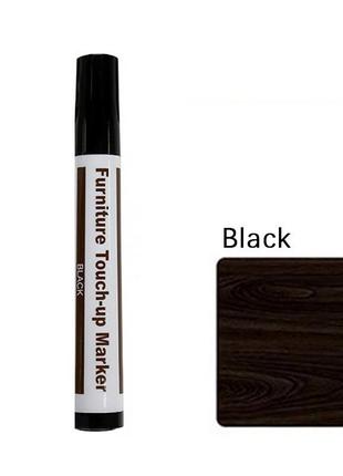 Маркер корректор для реставрации мебели furniture repair marker black ...