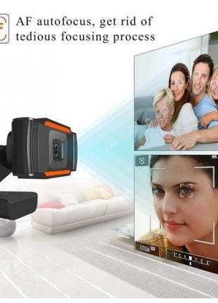 Веб-камера з мікрофоном ukc webcam m1 480p