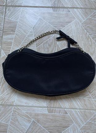 Косметичка rare vintage designer christian dior parfums hand bag black6 фото