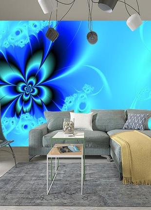 3d фотообои "гипнотизирующие цветы"
