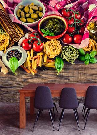3d фотообои "паста"