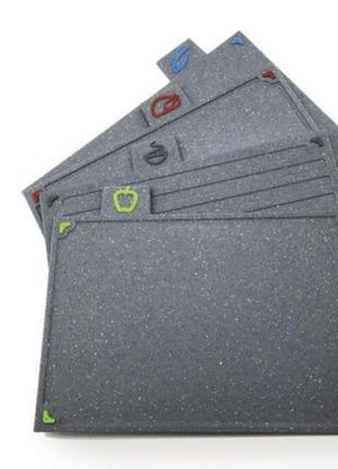 Набор кухонных досок maestro mr-1787-g